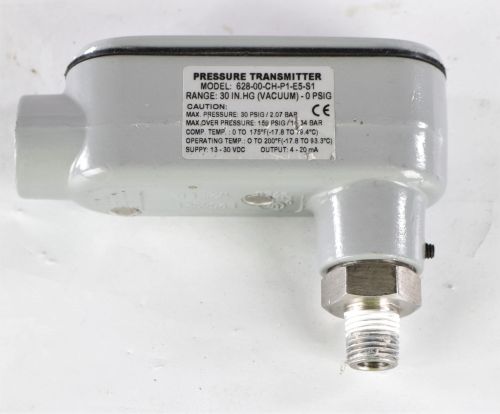 DWYER INSTRUMENTS PRESSURE TRANSMITTER 0-30 in Hg VACUUM