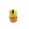 PARKER COUPLING PIPE BRASS 1/8in