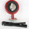 LUNKENHEIMER VALVE CO 3in RIBLESS WAFER BUTTERFLY VALVE W/HANDLE 200#WOG