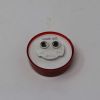 MACK 2 RED LED RND C/M LAMP
