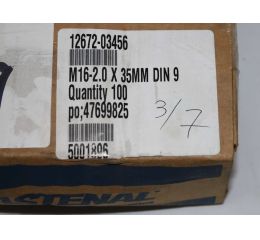 SCREW CAP HEX N500 M16-2.0 X 35