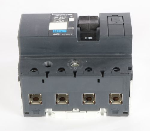 SCHNEIDER ELECTRIC CIRCUIT BREAKER 125A 4P B-CURVE