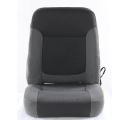 SEAT: GREY FABRIC