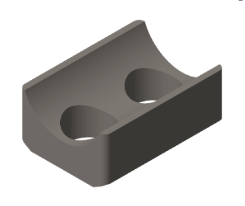 CUMMINS RETAINING CLAMP FOR N.C 8.3L C ENGINE