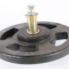 MORBARK IDLER WHEEL ASSYREAR W/PIN