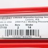 CROSS MFG HYDRAULIC CYLINDER STROKE 14 BORE 2