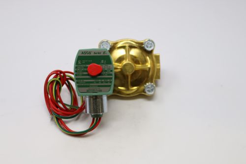 ASCO SOLENOID VALVE  3/4 NPT PORT  120 VAC  2-WAY