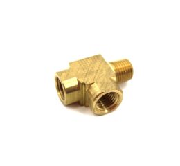 FITTING PIPE BRASS 1/4IN EXTRUDED STREET TEE