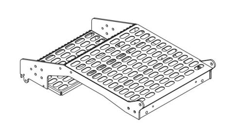 VOLVO SUPPORT; TRACTOR STEP WELDMENT