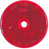 TRUCK-LITE CENTER HOLE MOUNTING  RED REFLECTOR