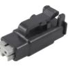 DEUTSCH ELECTRICAL PLUG  2PIN  BLK  N  HI TEMP  A