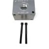 DAMAN HEADER BLOCK  ALUMINUM  TWO OPPOSITE PORTS OUT