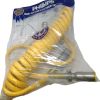 PHILLIPS COILED CABLE ASSEMBLY: 15' W/48\" LEAD 2-POLE YELLOW