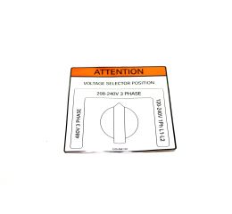 LABEL:SELECTOR SW POSITION