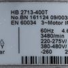 EKB PRODUKTER AB SIDE CHANNEL REGENERATIVE BLOWER FAN  4.6KW