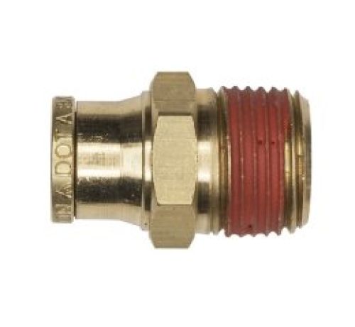HALDEX MIDLAND FITTING CONNECTOR MALE 10MT 1/4P