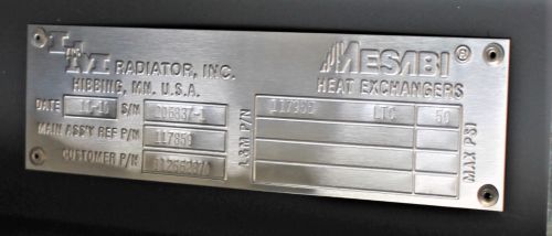 L&M RADIATOR INC. RADIATOR