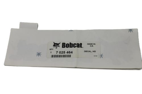 BOBCAT DECAL - HOOD SIDE