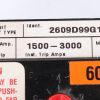 CUTLER HAMMER TRIP UNIT FOR TYPE LAM BREAKER 3POLE 600AMP