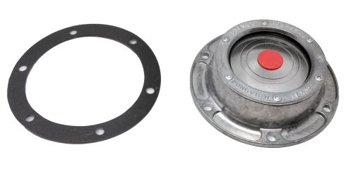 MOTOR WHEEL 6-HOLE HUBCAP WITH PIPE PLUG