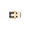HALDEX MIDLAND FITTING CONNECTOR MALE 3/8T 3/8P DOT PUSH COMP