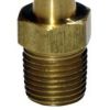 FASTENAL FITTING 3/16\" HOSE BARB X 1/8\"MNPT BRASS 150 PSI
