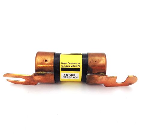 COOPER BUSSMAN BOLT-ON FUSE  COPPER TERMINAL  100 AMPS  130 VDC