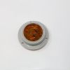 TRUCK-LITE MARKER LAMP - 2 ROUND YEL W/G