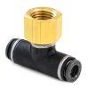 HALDEX FITTING BRANCH TEE FEMALE 1/4T 1/4P DOT PUSH COMP