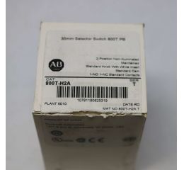 SELECTOR SWITCH: 2-POS 1-NO 1-NC