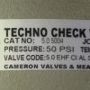 TECHNO 5in BUTTERFLY CHECK VALVE