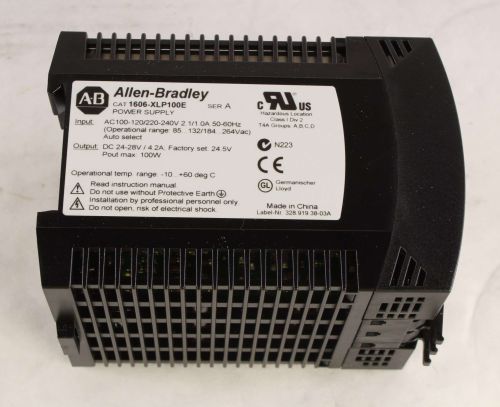 ALLEN-BRADLEY POWER SUPPLY  COMPACT  100W  24V DC