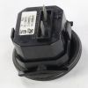 ISSAPRO GAUGE HOUR METER  10-80 VDC BLACK R8861HV