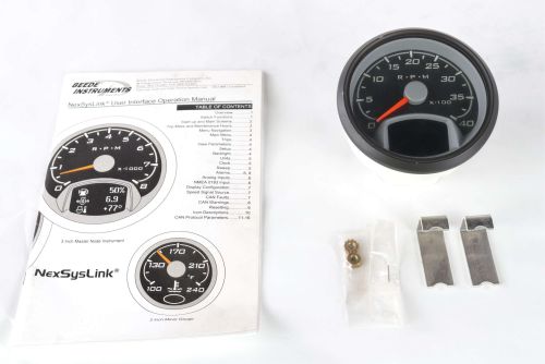 FARIA BEEDE GAUGE - TACH W/ DISPLAY 0-4K RPM
