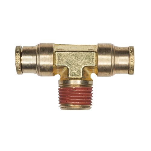 WEATHERHEAD TEE - 1/8NPT X 1/4 TUBE SIZE PUSH-TO-CONNECT