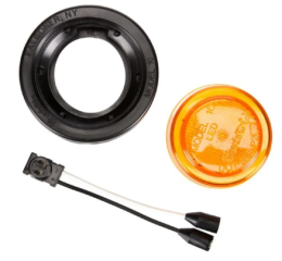 YELLOW MARKER CLEARANCE LIGHT  FEMALE PL-10  12V