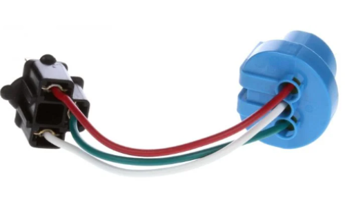 TRUCK-LITE HEADLIGHT PLUG 16 GAUGE GPT WIRE H4 CONNECTOR 4IN