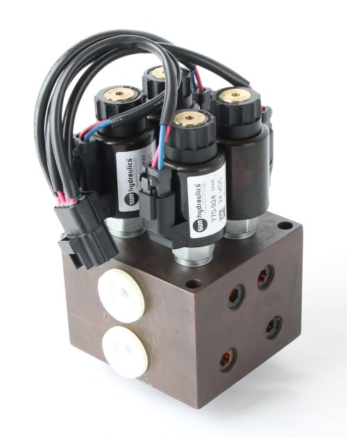KAWASAKI HYDRAULIC SOLENOID VALVE ASSEMBLY