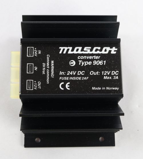 MASCOT DC-DC CONVERTER  6V DC/3A OUTPUT  12V DC INPUT 40W
