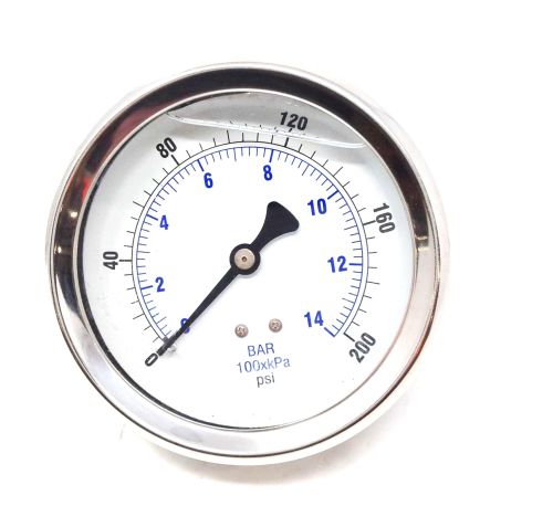 PIC GAUGES PRESSURE GAUGE: LIQUID FILLED