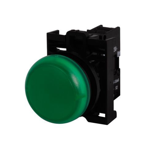 CUTLER HAMMER INDICATING LIGHT  ILLUMINATED GREEN