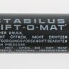 STABILUS / HAHN-GASFEDERN / ACE / FABREEKA LIFT-O-MAT GAS SPRING