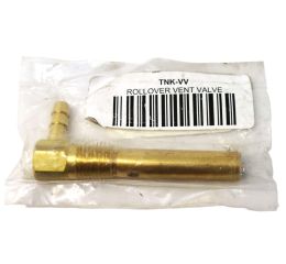 ROLLOVER VENT VALVE  BRASS  1/4'' NPTX 5/16'' HOSE