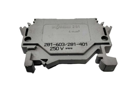 WAGO TERMINAL BLOCK: 2-CONDUCTOR W/DIODE