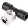 VELVAC FITTING BRANCH TEE MALE SWL 1/8T 1/4P PUSH COMP