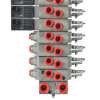 DANFOSS HYDRAULIC CONTROL VALVE ASSEMBLY - 7-SECTION