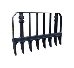 7' ROOT RAKE (WITH MOUNTING BRACKETS & PINS)