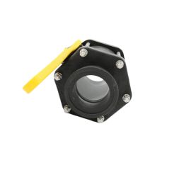 BALL VALVE 3\" FLANGED POLY
