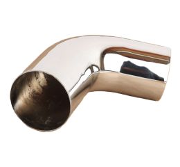 EXHAUST PIPE ELBOW - CHROME