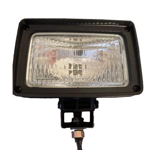 J.W. SPEAKER LIGHT FLOOD TRAPEZIOD EIKO 12 VOLT 50 WATT LAMP